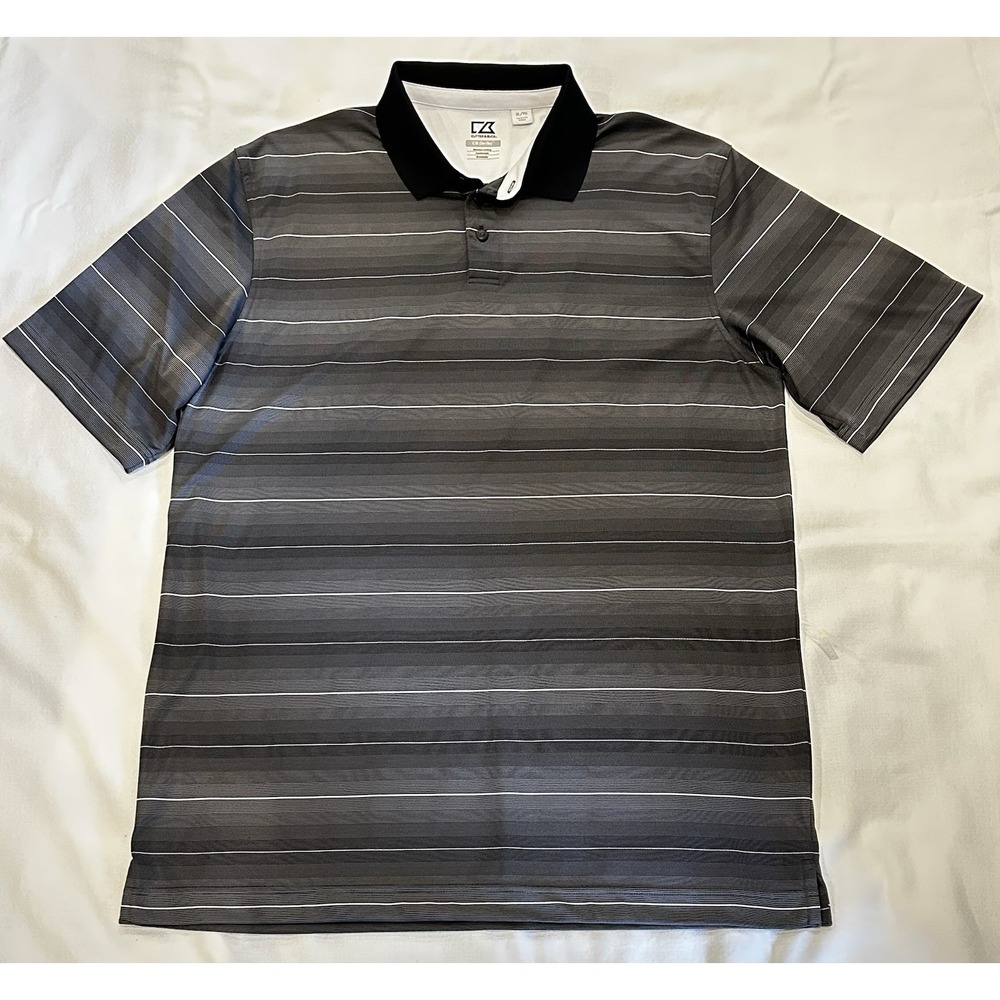 Cutter & Buck CB Dry Tec Moisture Wicking Polo‎ Mens Size XL/TG